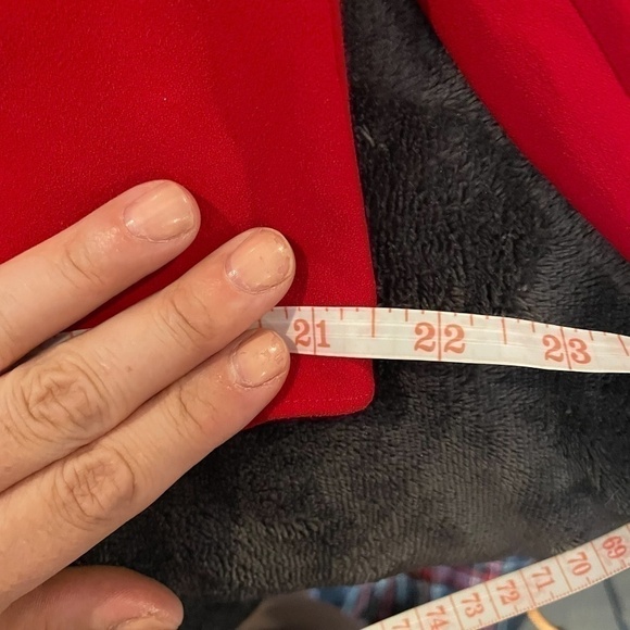 ZARA Red Bell Sleeve Blouse 🤍 - Picture 6 of 8